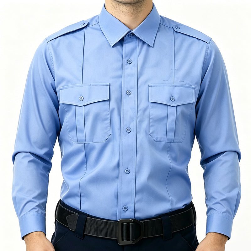 Long-Sleeve Shirt Uniforms suitable for law enforcement personnel