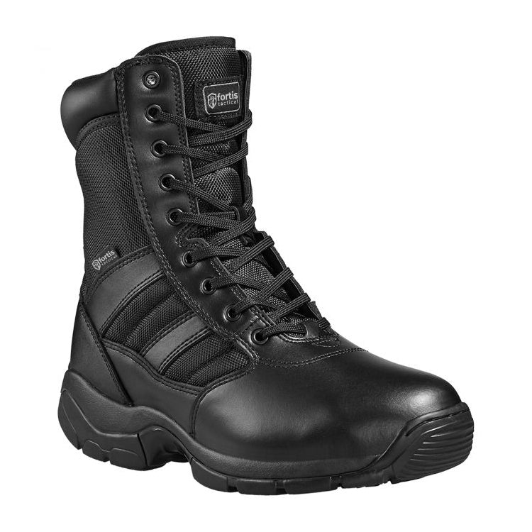 Summer Black Waterproof Breathable Zippered Military Boots