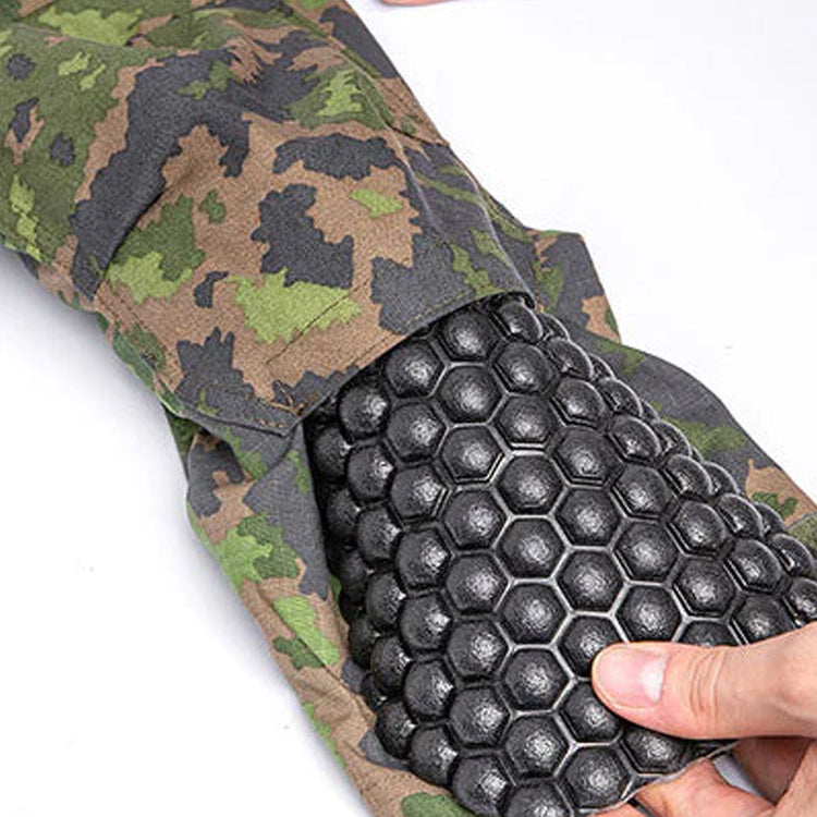 1/4 ZipperJungle camouflage Combat Shirt