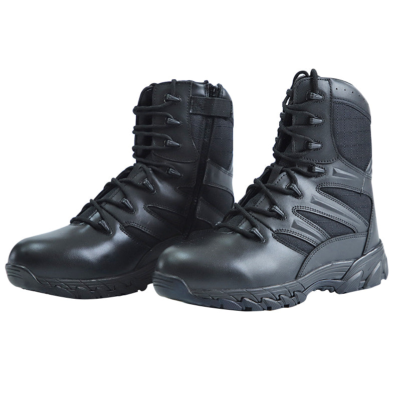 Men's Waterproof Tactical Military Boots Black
