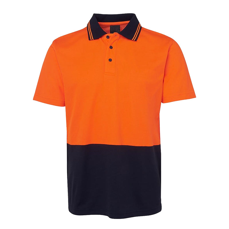AS/NZS 4602.1: 2011 Class D Hi-Vis Safety Quick Dry Printing Unisex Micro-mesh UPF Rating 50+ Safety Polo Shirt for Adults