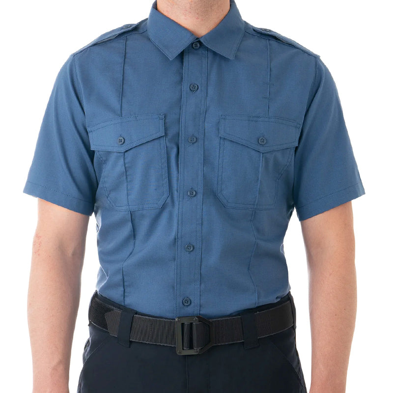 Men's Summer Uniform Short Sleeve Shirt