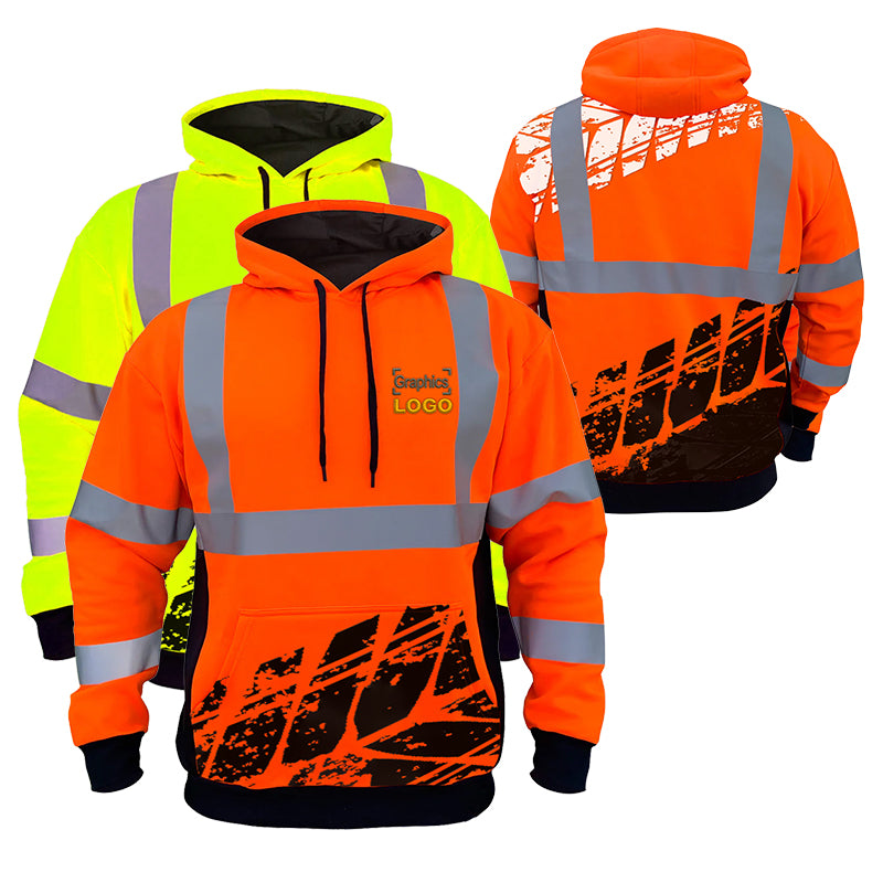 Reflective Safety Clothing Reflective Safety Hoodie for Men