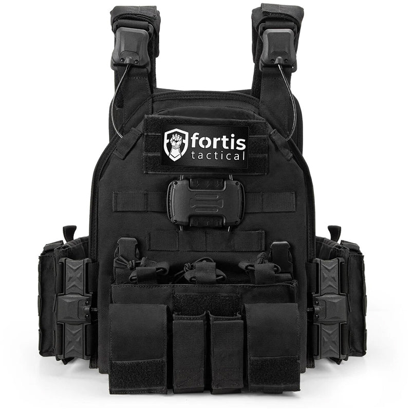 Body Tactical Vest Front Back Magnetic Carrier Adjustable Tactical Vest Guard