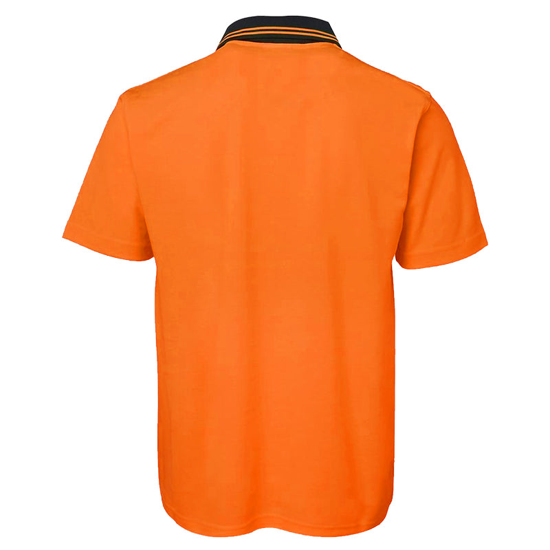 AS/NZS 4602.1: 2011 Class D Hi-Vis Safety Quick Dry Printing Unisex Micro-mesh UPF Rating 50+ Safety Polo Shirt for Adults