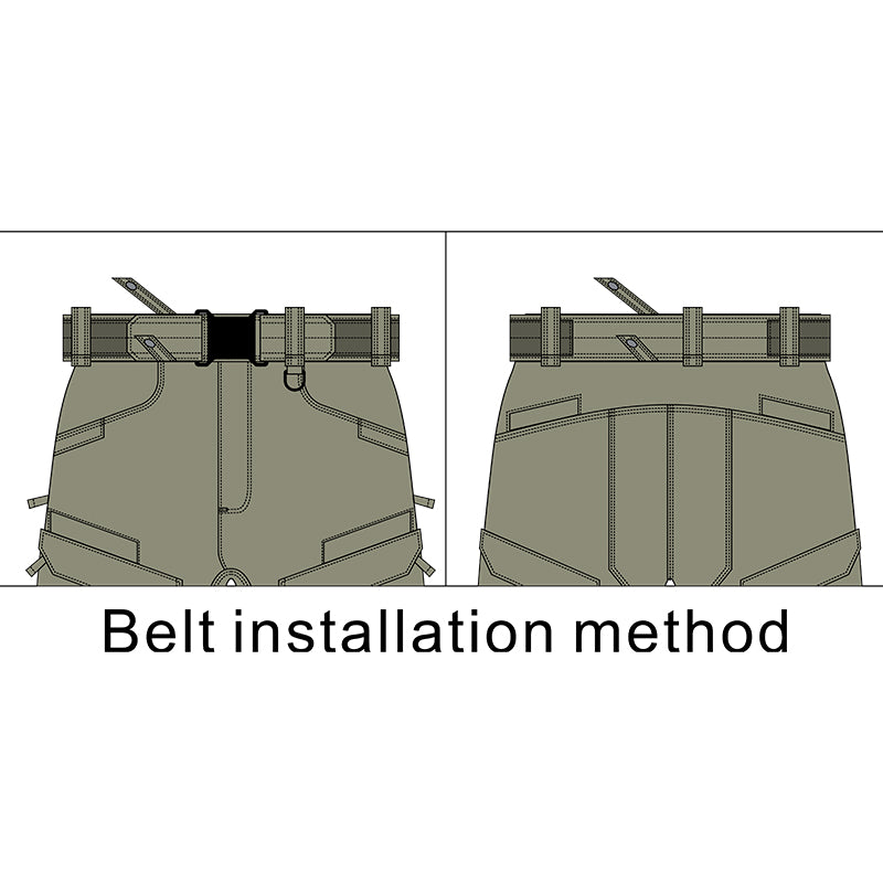 Tactical combat belt