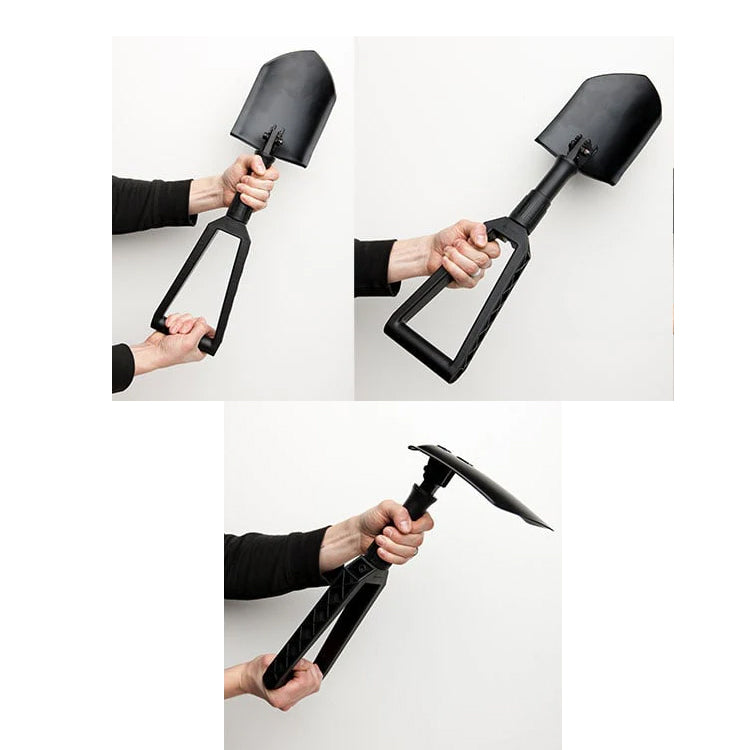 3-fold convenient tactical shovel