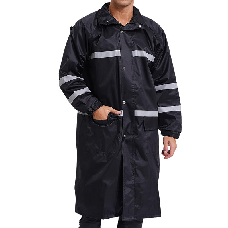 Reflective Rain Coats Duty Rain Shell for Men