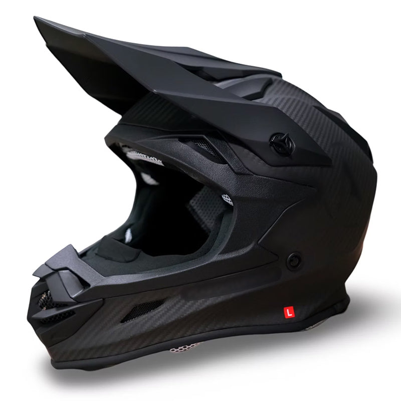 V328 ECE.22 06 Carbon Fiber Snowmobile Helmet