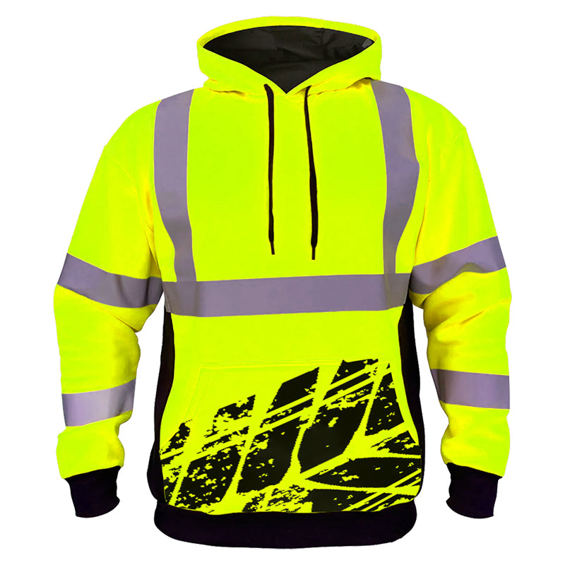 Reflective Safety Clothing Reflective Safety Hoodie for Men