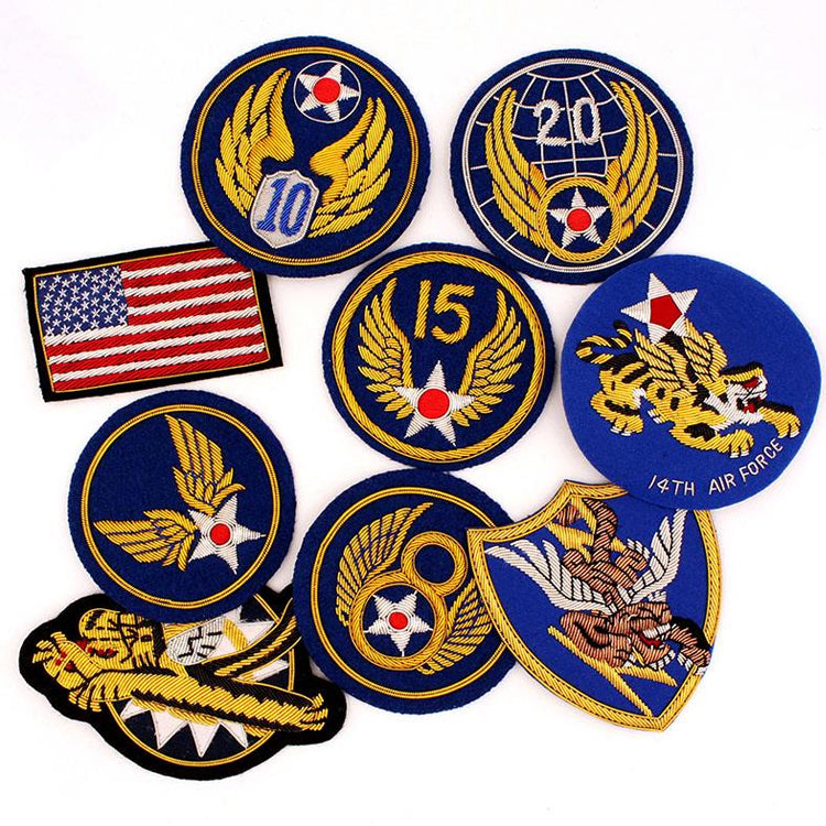 Velcro embroidered flag armband