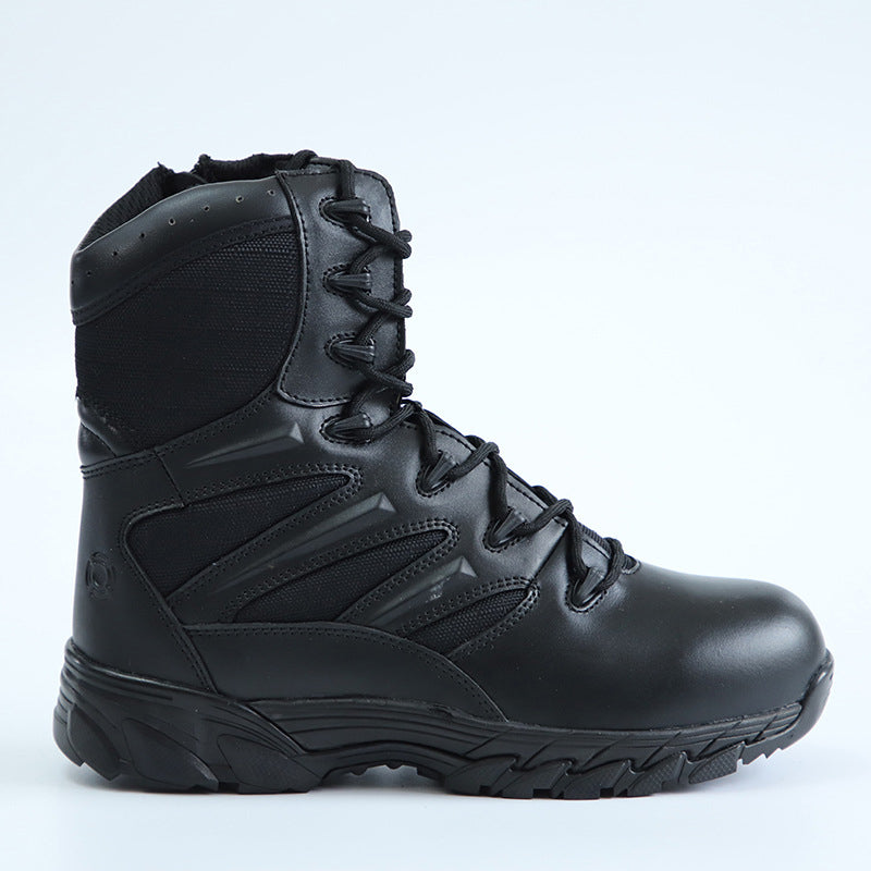 Men's Waterproof Tactical Military Boots Black