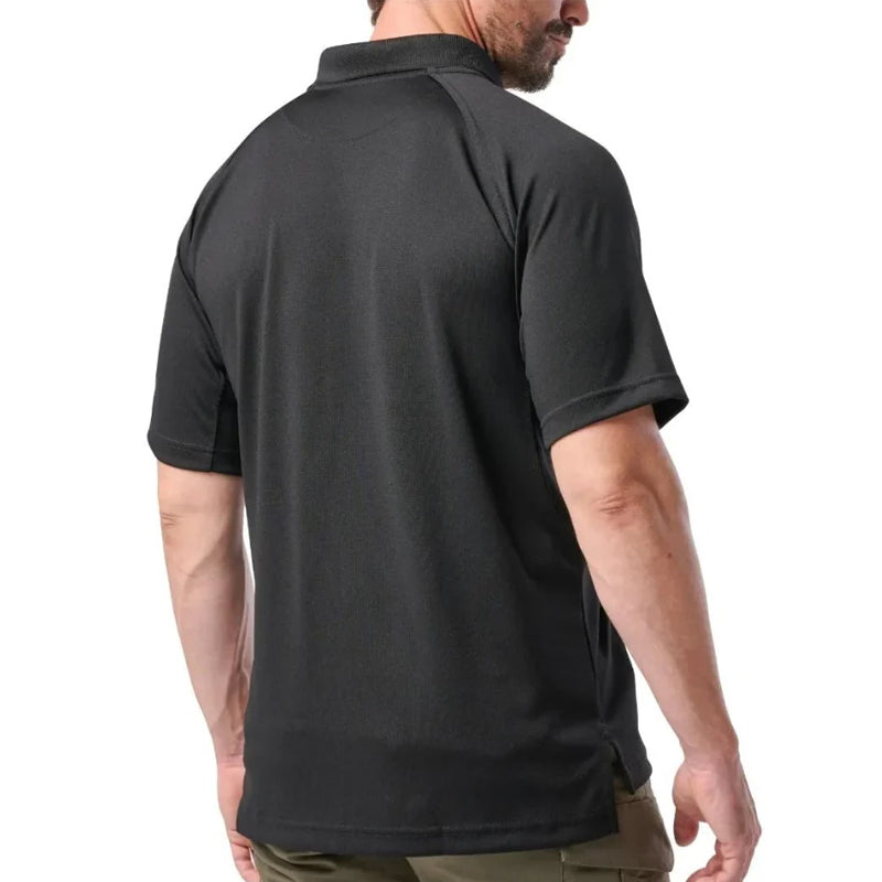 Men's breathable quick-drying short-sleeved polo shirt