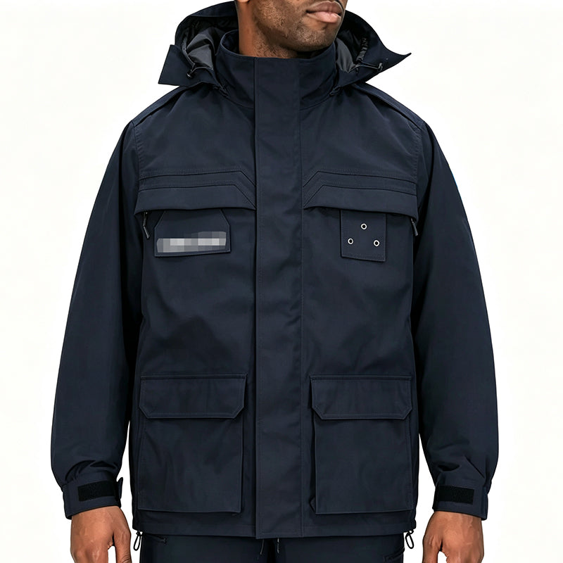 Waterproof winter jacket for law enforcement uniforms
