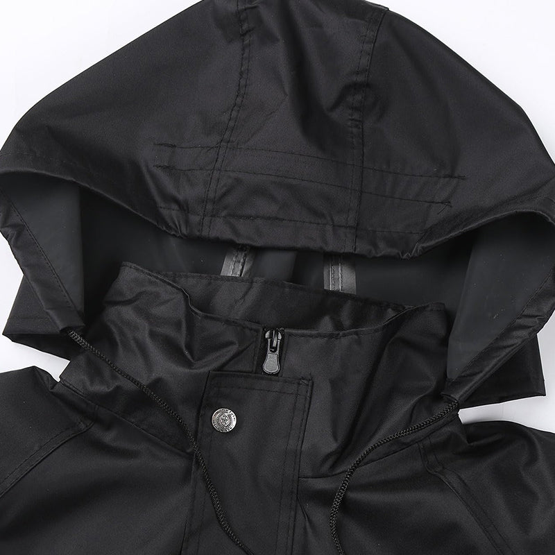 Reflective Rain Coats Duty Rain Shell for Men