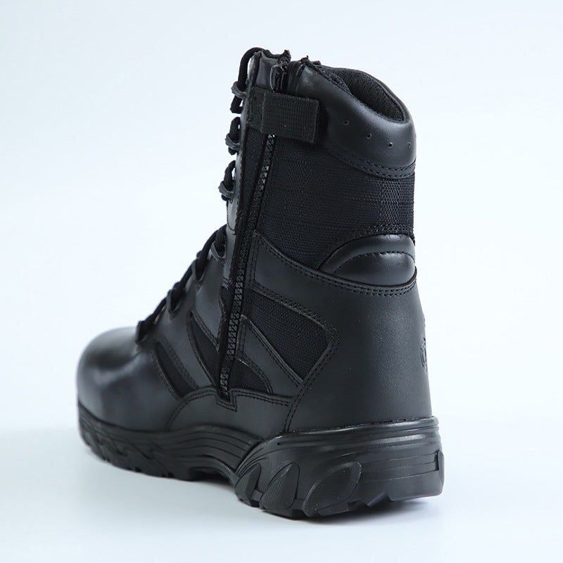 Men's Waterproof Tactical Military Boots Black