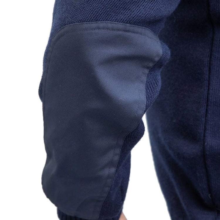 V-neck Pullover, Navy blue Uniform Sweater