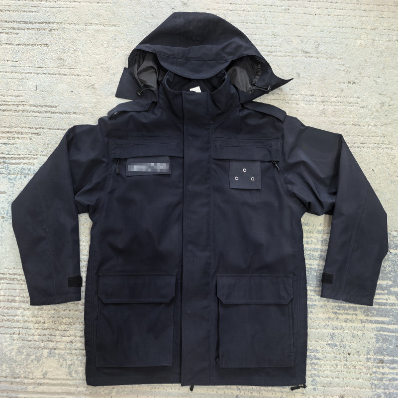 Waterproof winter jacket for law enforcement uniforms