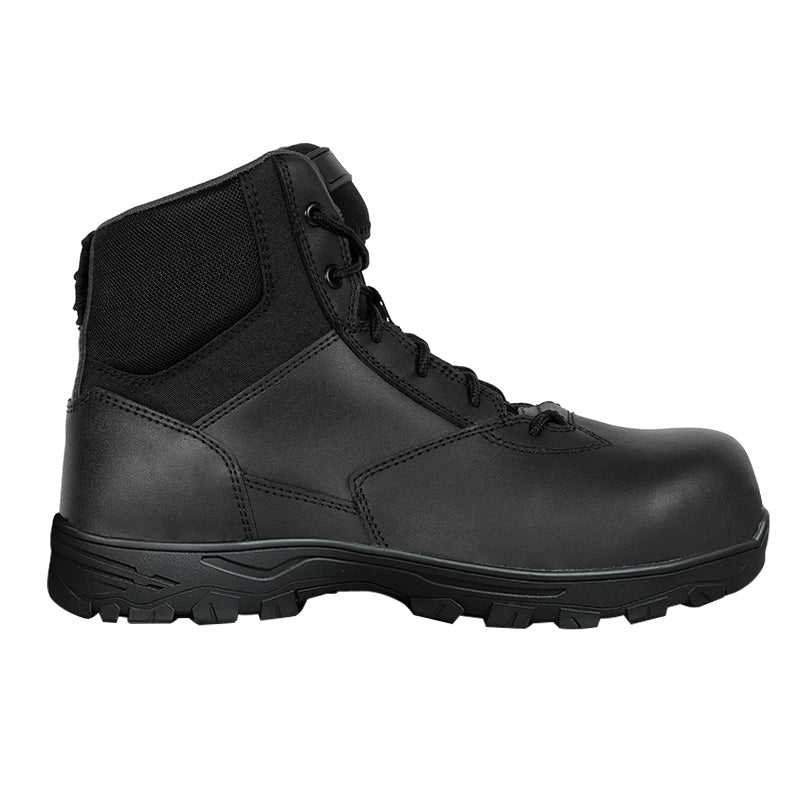 Safety Toe Side-Zip Duty Mid Work boots