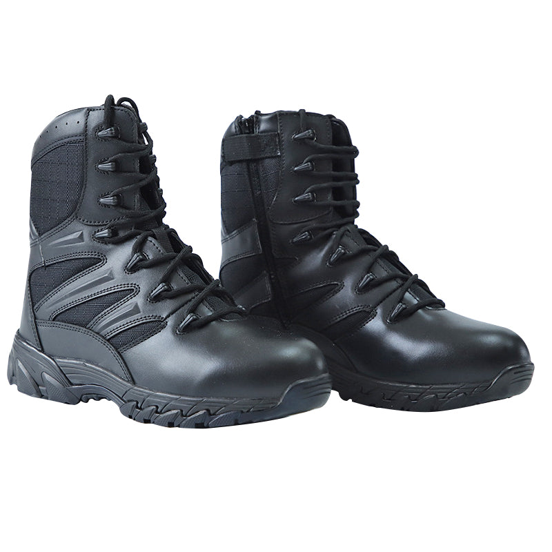 Men's Waterproof Tactical Military Boots Black