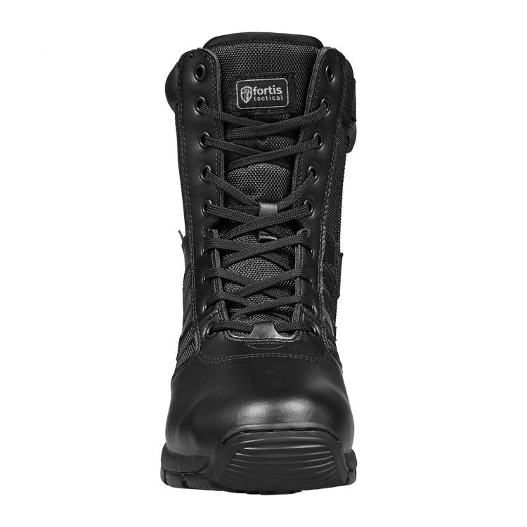 Summer Black Waterproof Breathable Zippered Military Boots