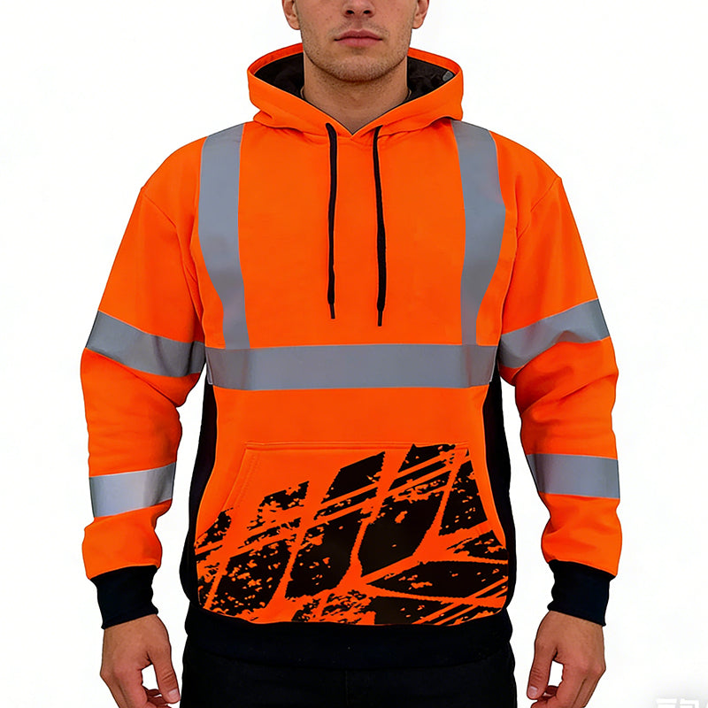 Reflective Safety Clothing Reflective Safety Hoodie for Men