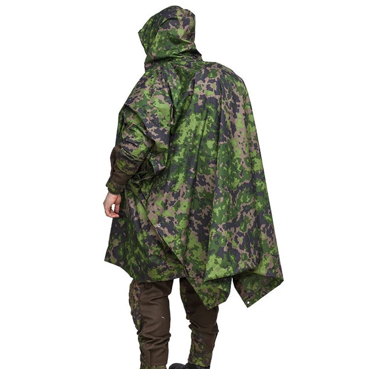Outdoor Jungle Camouflage Rain Poncho