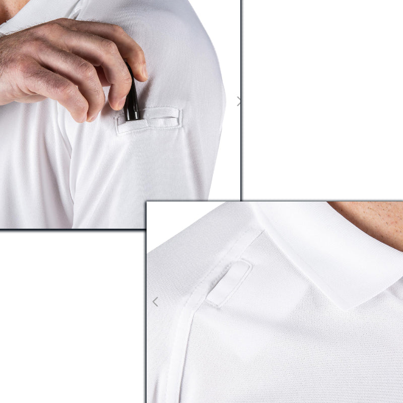 Men's breathable quick-drying short-sleeved polo shirt