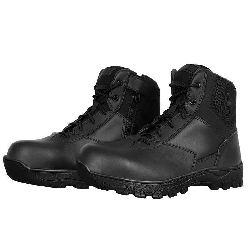 Safety Toe Side-Zip Duty Mid Work boots