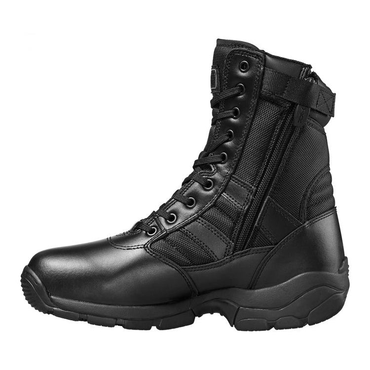 Summer Black Waterproof Breathable Zippered Military Boots