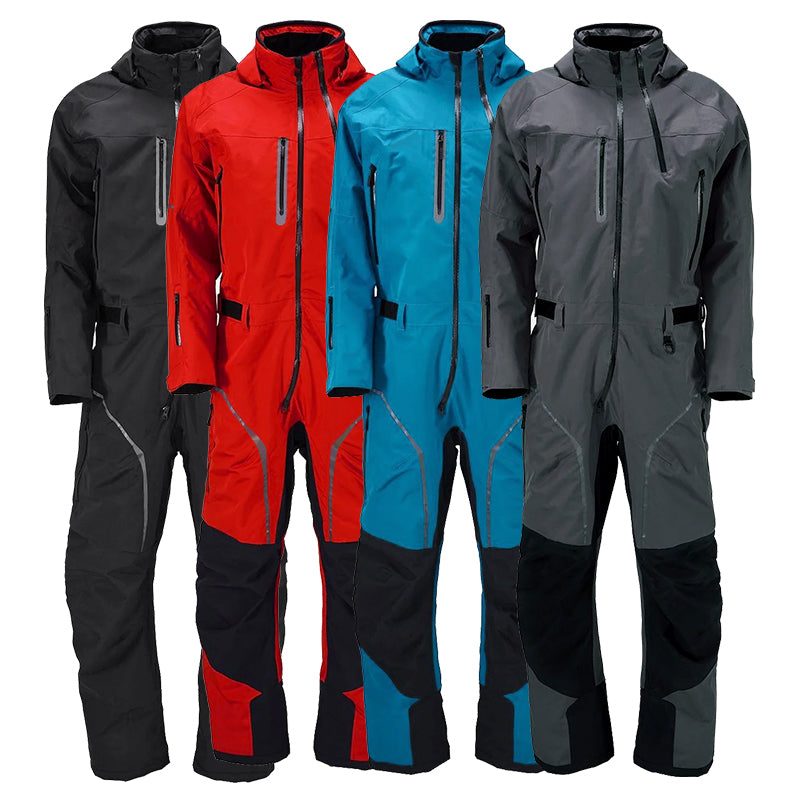 OT17 Customized Insulated Mono Suit Adjustable Ventilation Snowmobile Suit Onesie