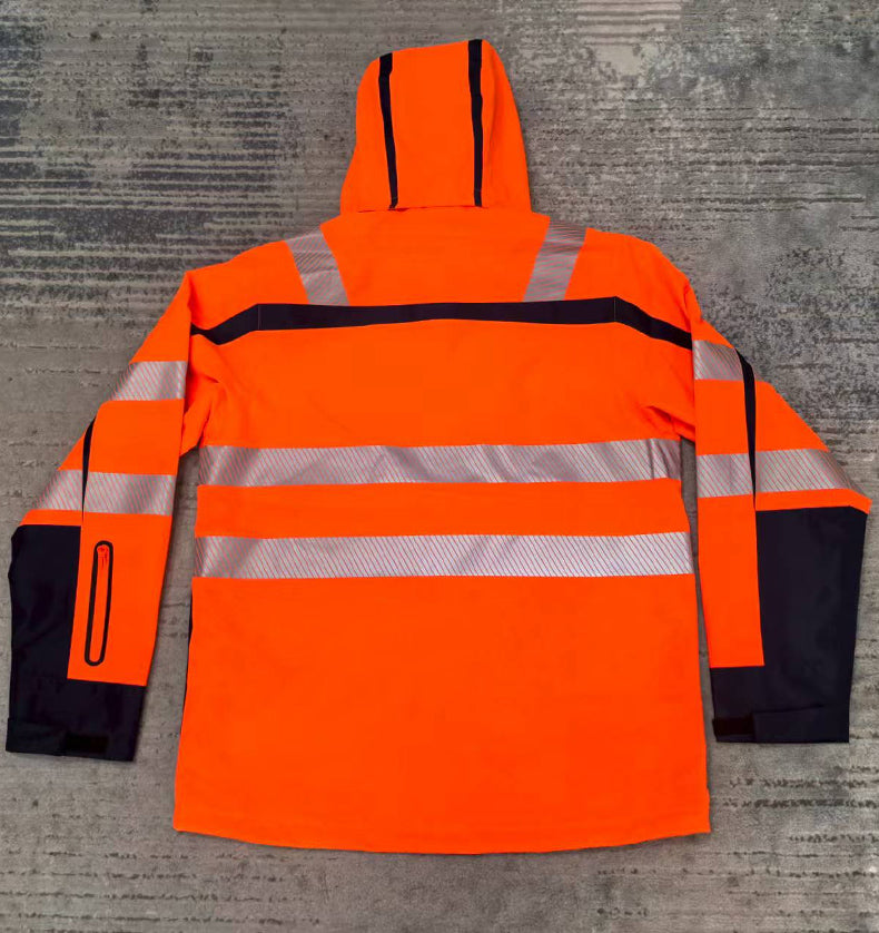 WR-110 Winter waterproof jacket with high visual reflectivity ISO EN 20471 Class 3/2