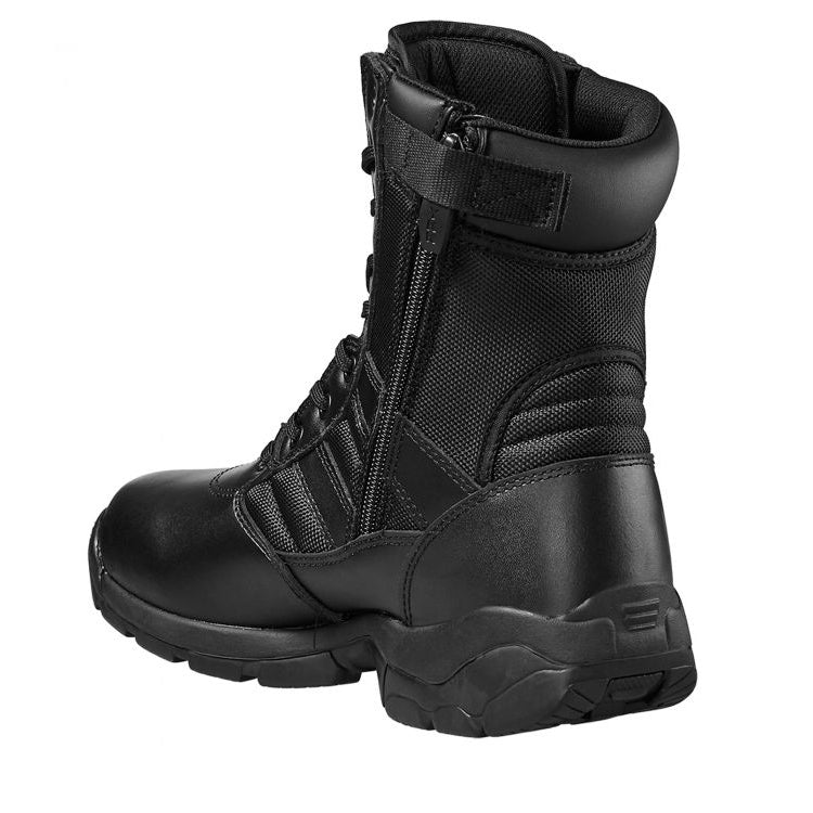 Summer Black Waterproof Breathable Zippered Military Boots