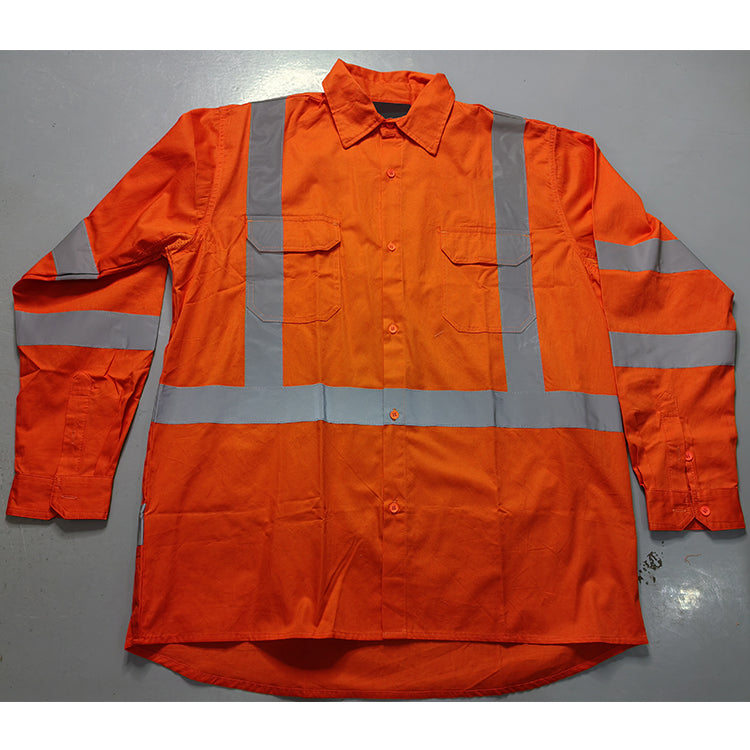 Hi-vis 3 Way Cool-breeze Work Shirt to AS/NZS 1906.4:2010 and AS/NZS 4602.1:2011 certifications