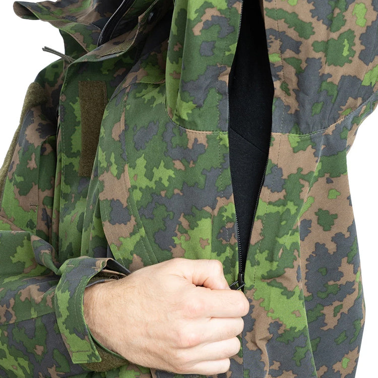 Multi-functional waterproof hardshell camouflage jacket